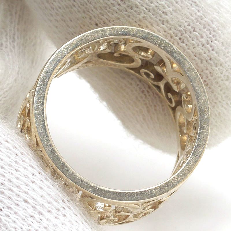 Tiffany & Co Enchant Wide Ring 925 Sterling Silver — view 5