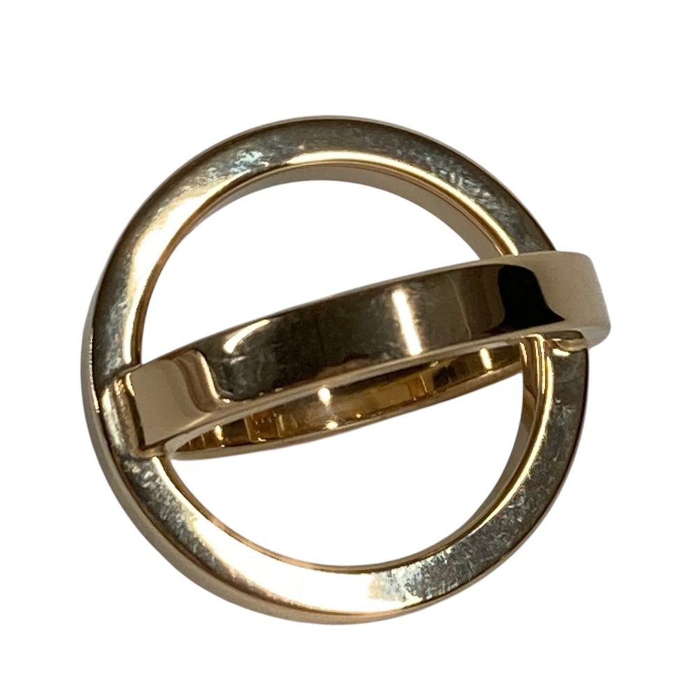 Hermes Scarf Ring Cosmos Metal Gold — view 2