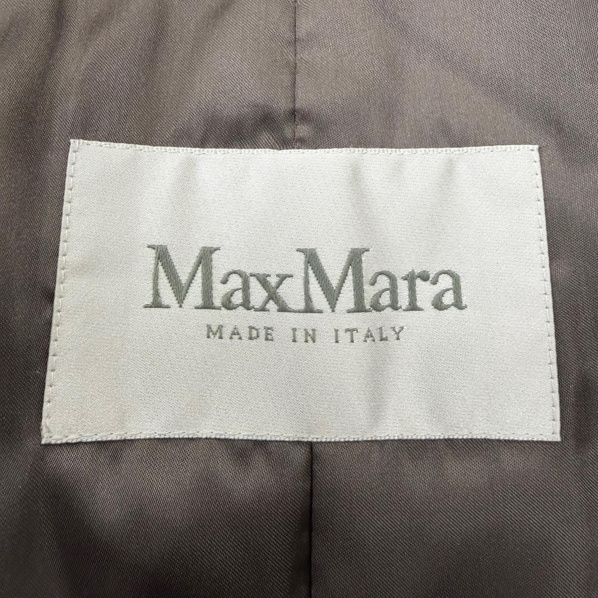 Max Mara Cashmere Camel Cuff with Fur Belted Coat Brown 36 — view 7