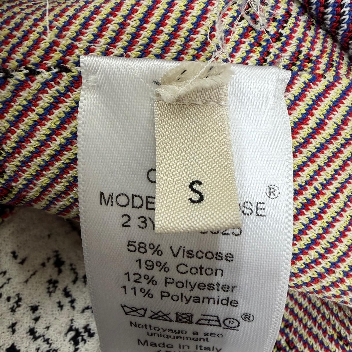 Celine 2 Cotton Phoebe Philo Era Sleeveless Dress Multicolor — view 6