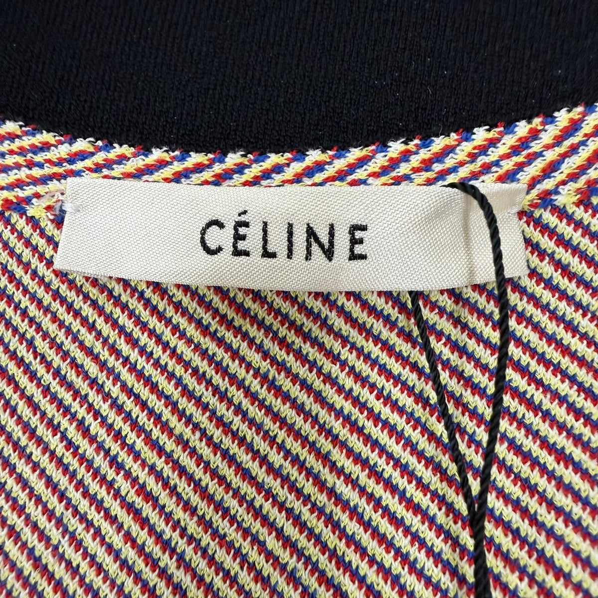 Celine 2 Cotton Phoebe Philo Era Sleeveless Dress Multicolor — view 5