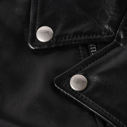 Saint Laurent Paris Hedi Slimane Era Classic Motorcycle Rider's Jacket — view 4
