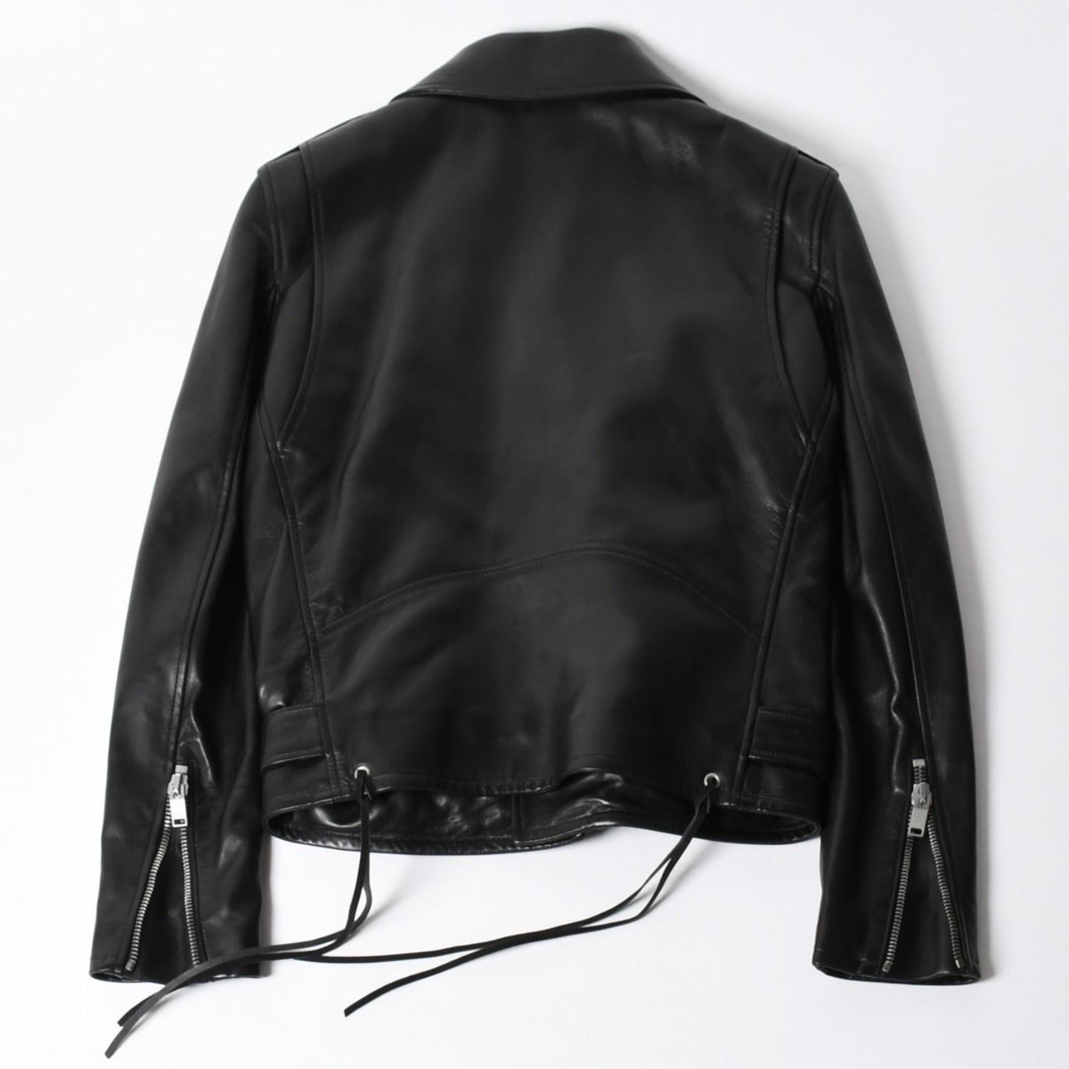 Saint Laurent Paris Hedi Slimane Era Classic Motorcycle Rider's Jacket — view 2