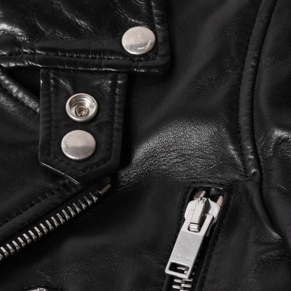 Saint Laurent Paris Hedi Slimane Era Classic Motorcycle Rider's Jacket — view 5
