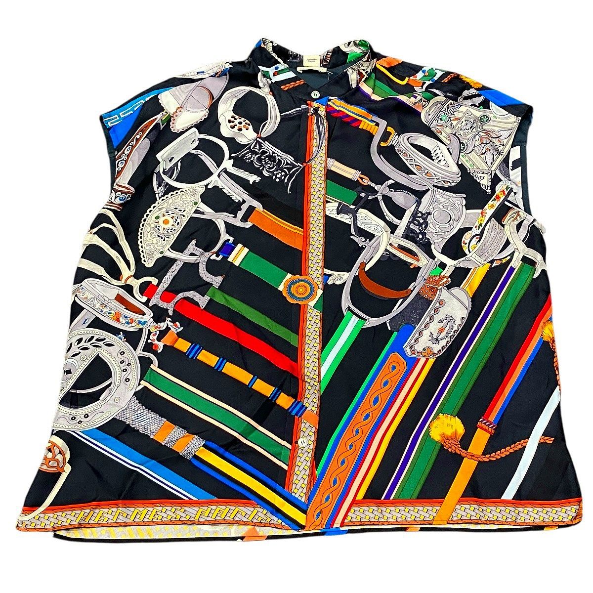 Hermes Top Silk Multicolor