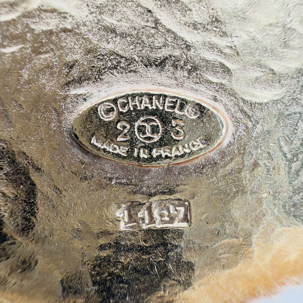 Chanel Brooch CC Logo Vintage 23 — view 4