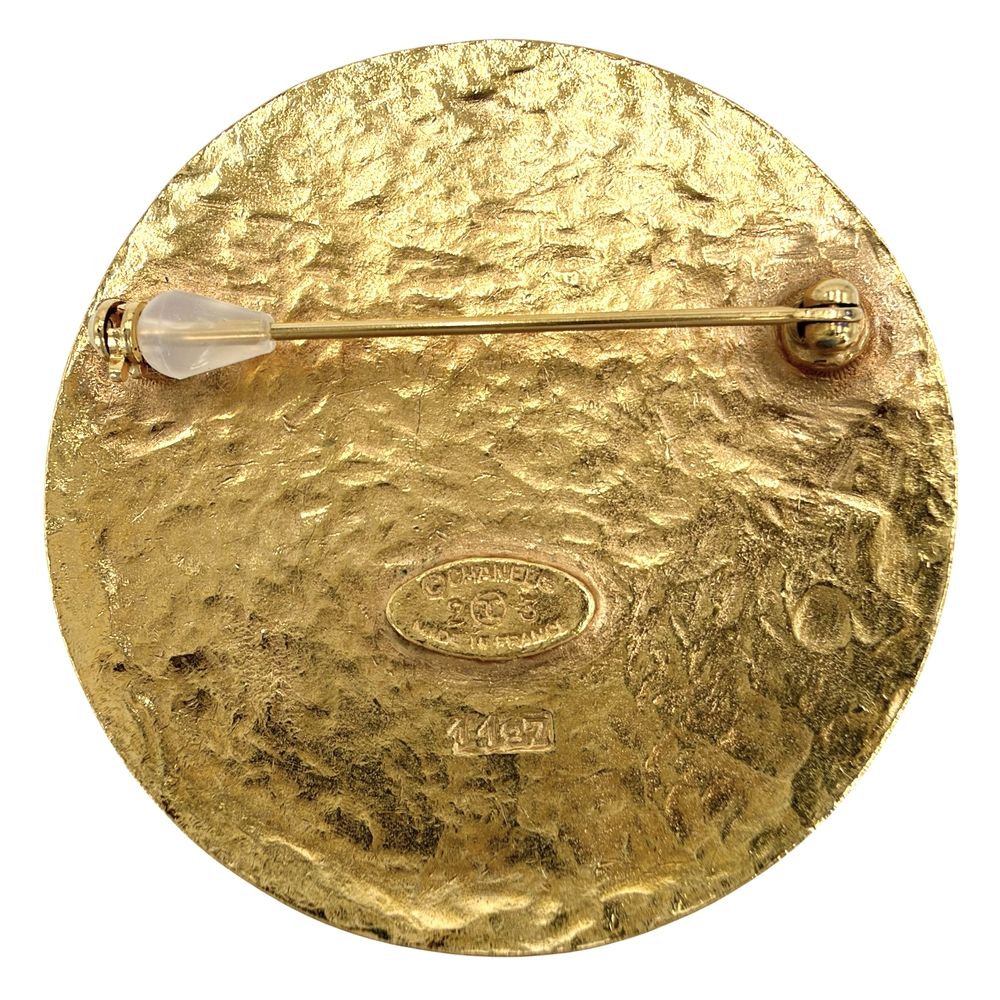 Chanel Brooch CC Logo Vintage 23 — view 2