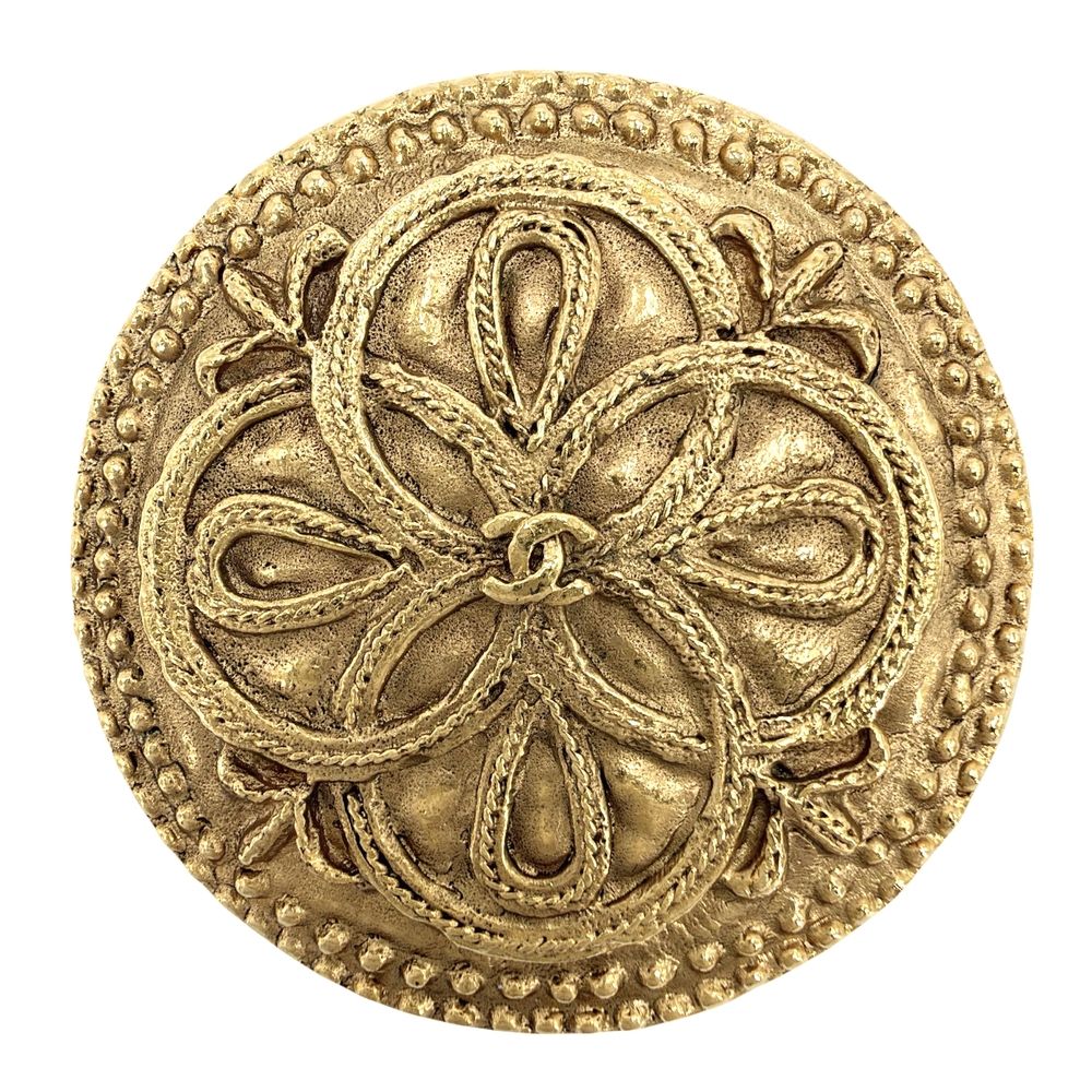 Chanel Brooch CC Logo Vintage 23