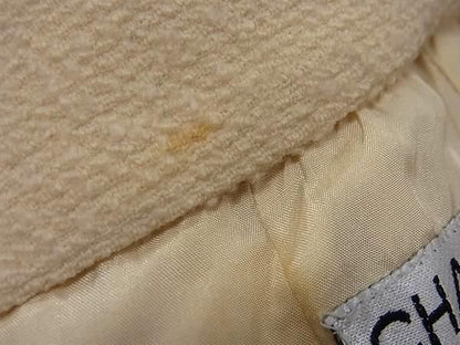 Chanel Wool Nylon Beige Skirt 36 — view 7