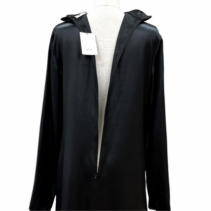 Celine 2 Phoebe Philo Era High Neck Long Sleeve Long Dress Black FR 40 — view 5