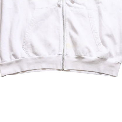 Chrome Hearts Zip Up Hoodie Dagger Zip Scroll Label White L — view 6