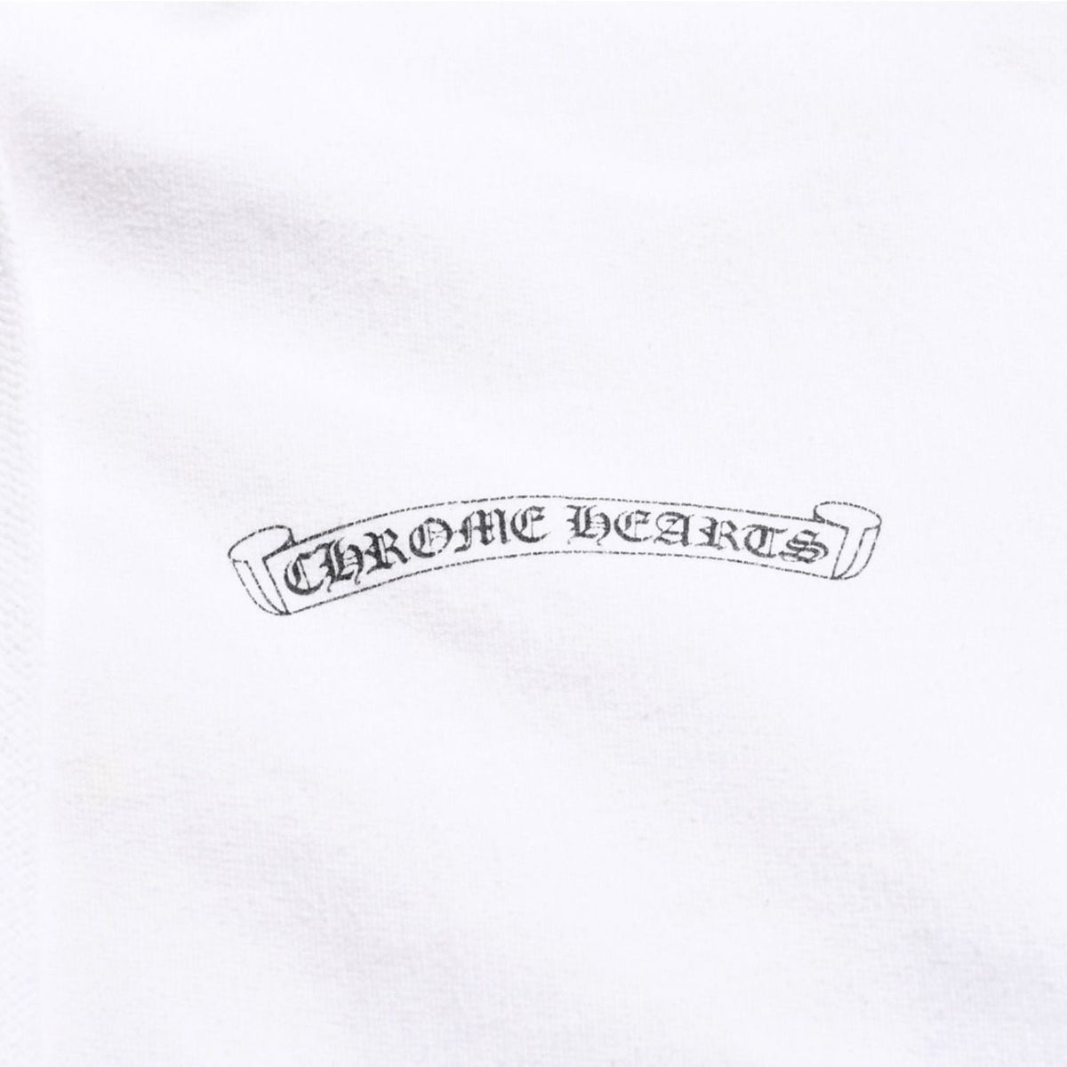 Chrome Hearts Zip Up Hoodie Dagger Zip Scroll Label White L — view 7