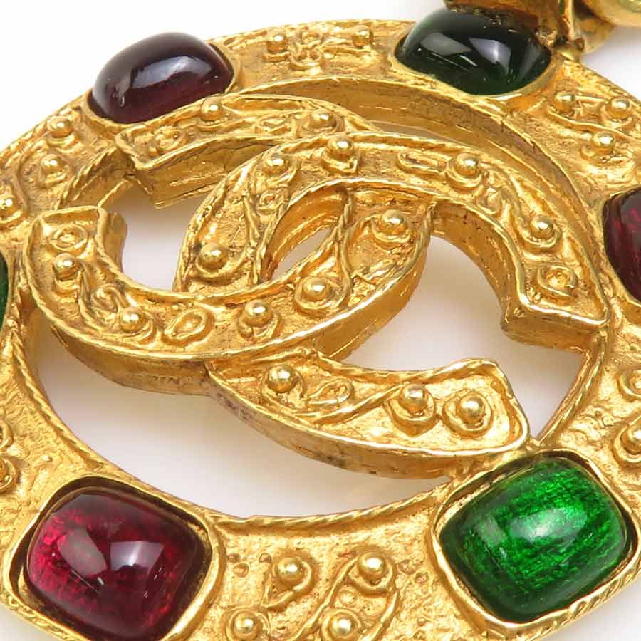 Chanel Necklace CC Logo — view 6