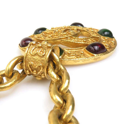 Chanel Necklace CC Logo — view 4