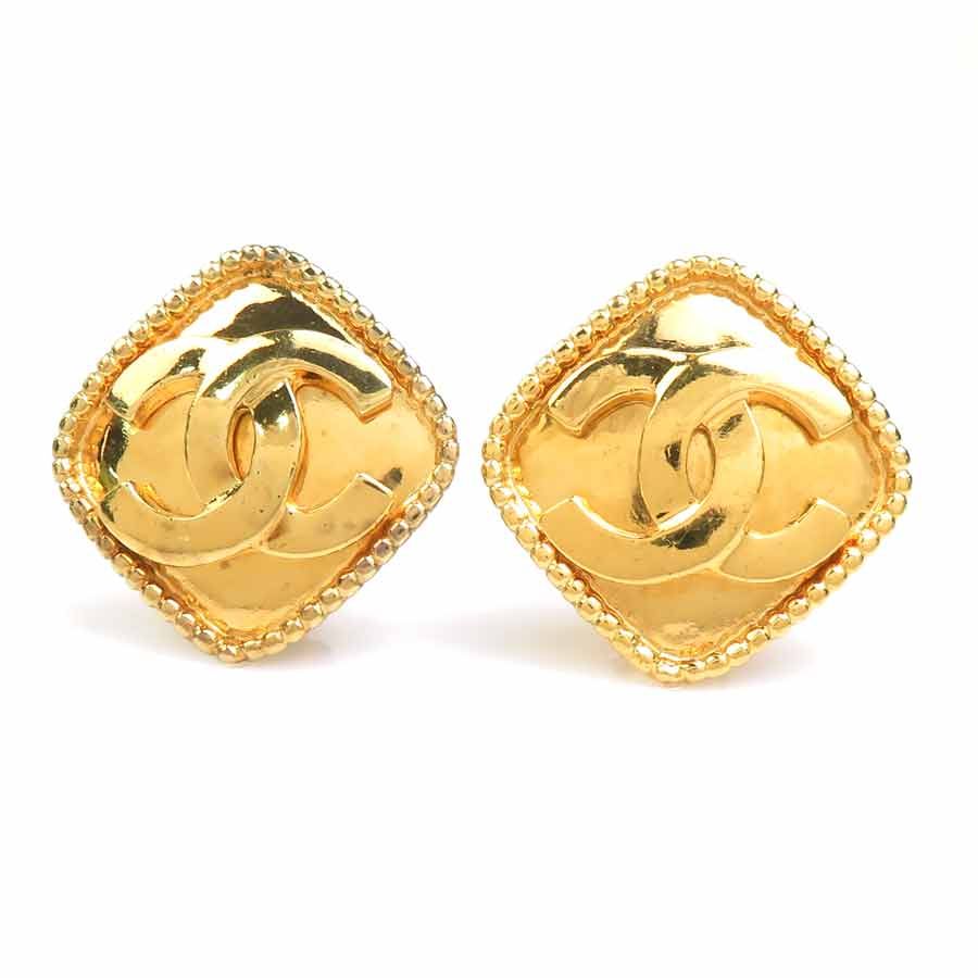 Chanel Earrings CC Logo