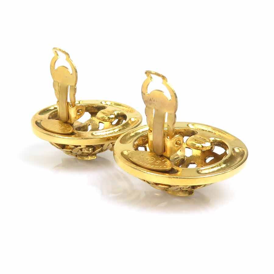 Chanel Earrings CC Logo — view 5