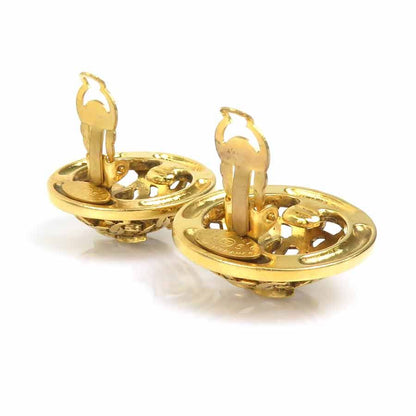 Chanel Earrings CC Logo — view 5