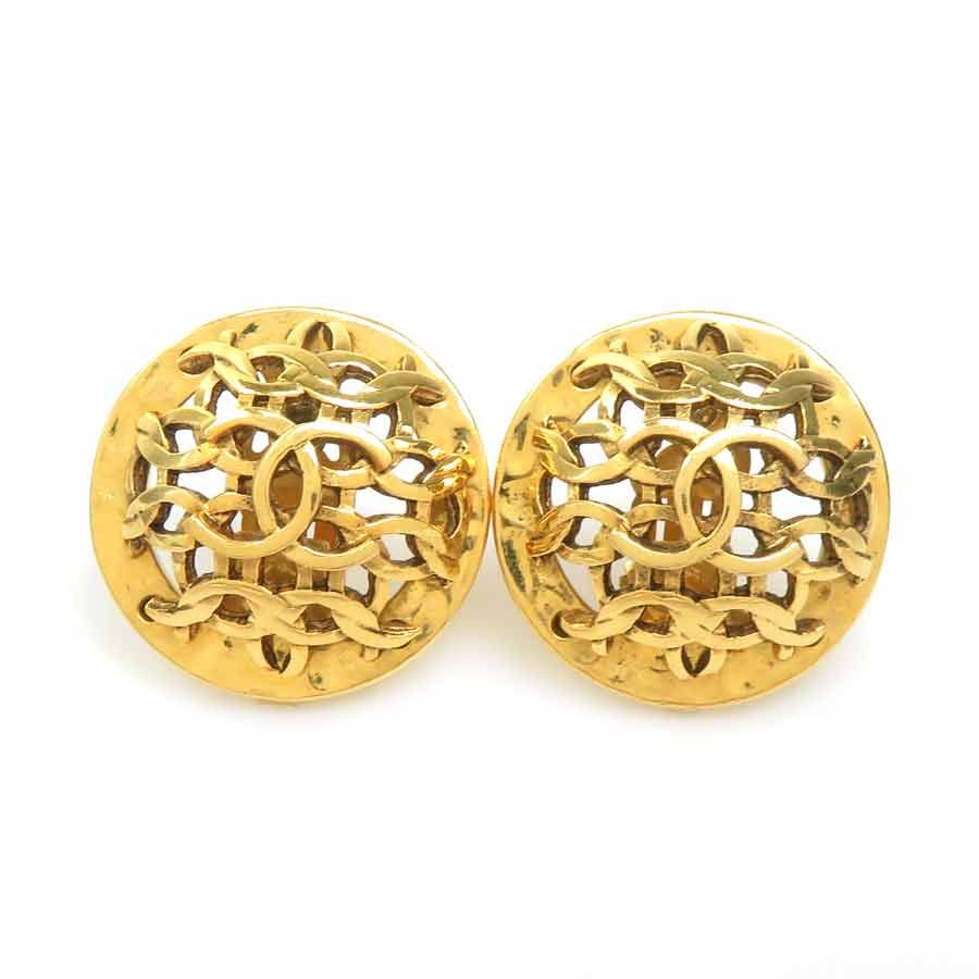 Chanel Earrings CC Logo