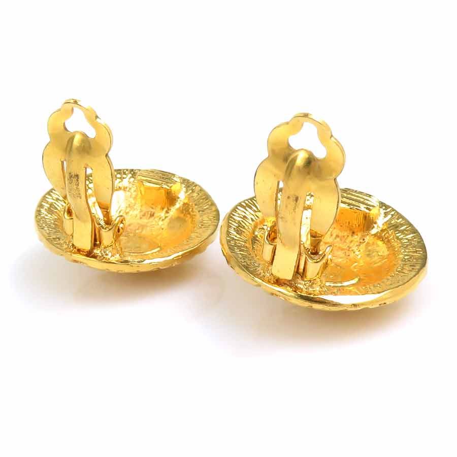 Chanel Earrings CC Logo — view 6