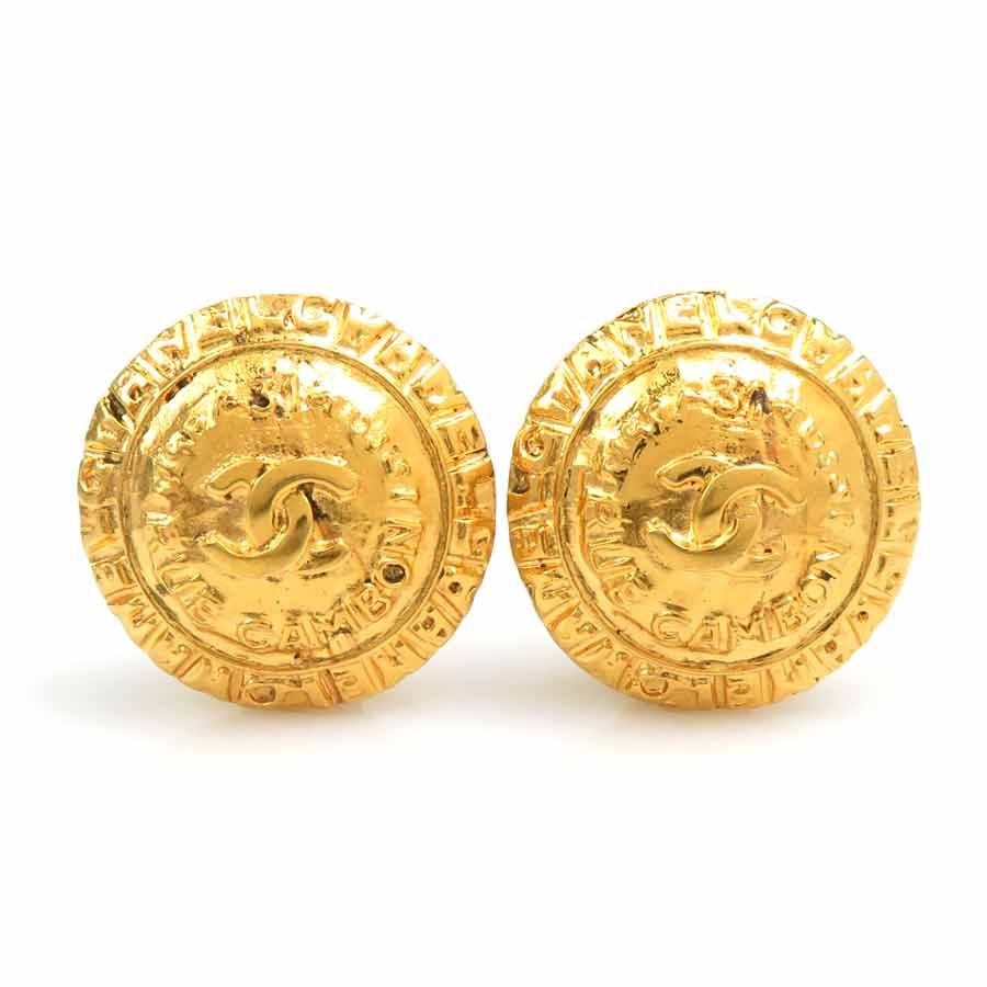 Chanel Earrings CC Logo