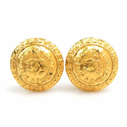Chanel Earrings CC Logo