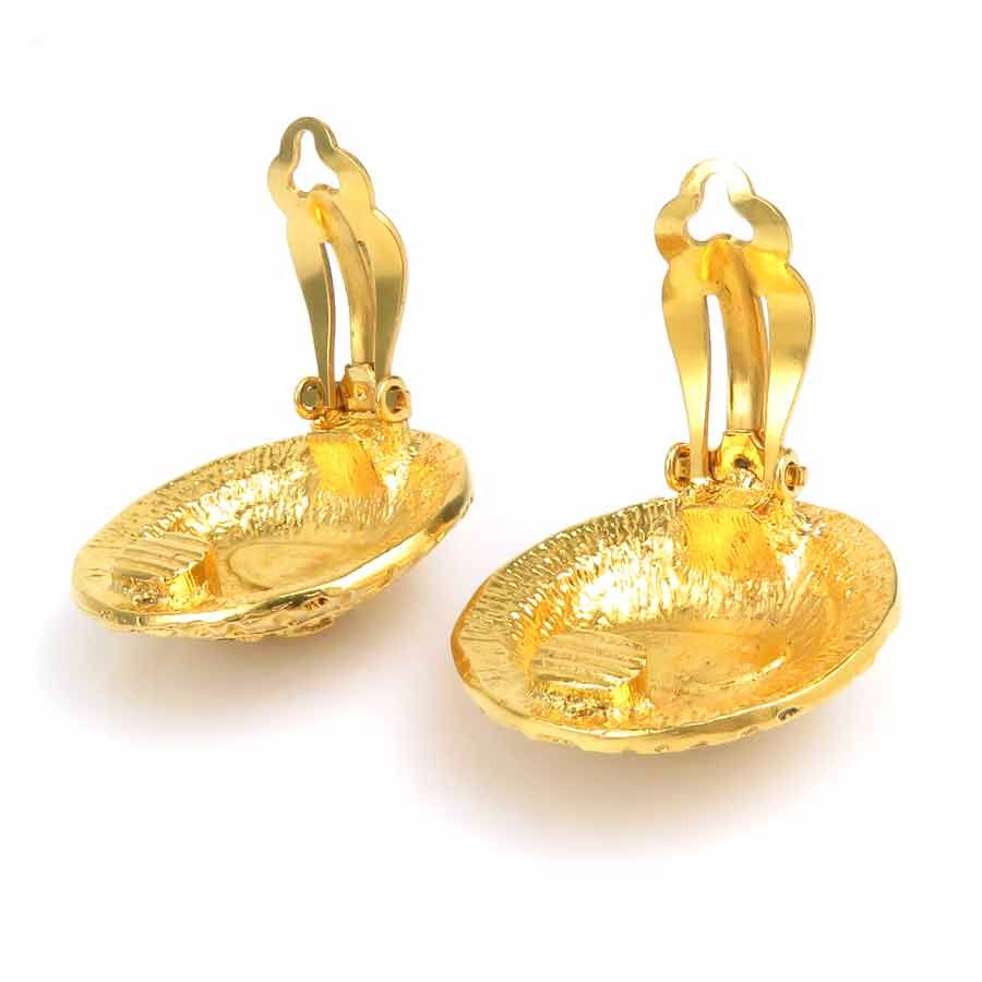 Chanel Earrings CC Logo — view 7
