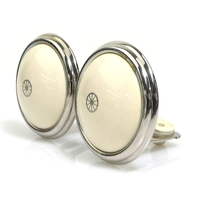 Hermes Earrings Cloisonne Silver — view 3