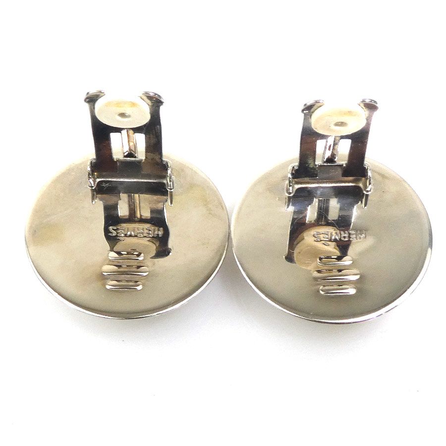 Hermes Earrings Cloisonne Silver — view 7