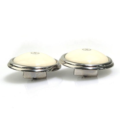 Hermes Earrings Cloisonne Silver — view 5