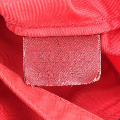 Prada Tessuto Nylon Triangle Logo Robot Tote Bag Shoulder — view 8