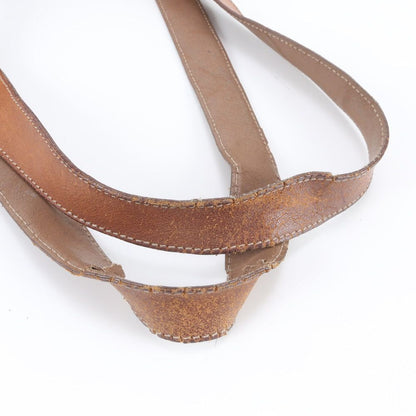 Celine Vintage Macadam Leather Tote Bag Shoulder — view 8