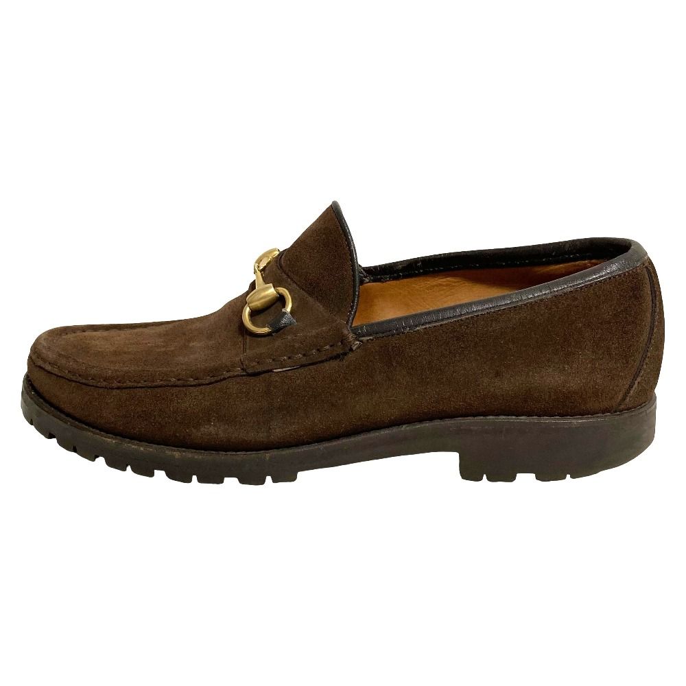 Gucci Tom Ford Era Suede Horsebit Loafers Brown Spring Summer Fall Winter — view 3