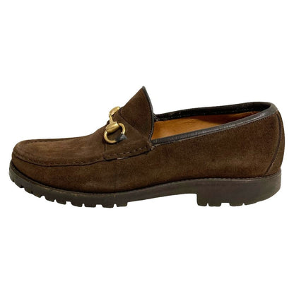 Gucci Tom Ford Era Suede Horsebit Loafers Brown Spring Summer Fall Winter — view 3