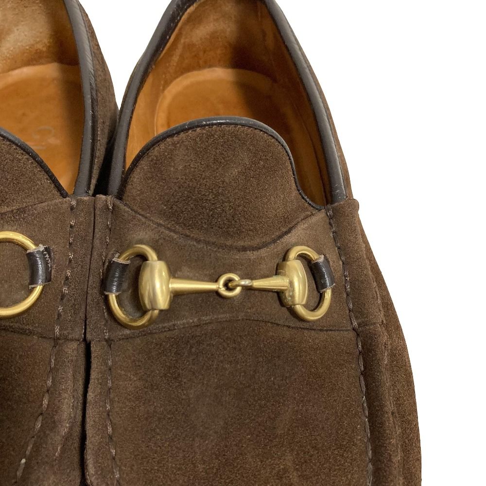 Gucci Tom Ford Era Suede Horsebit Loafers Brown Spring Summer Fall Winter — view 8