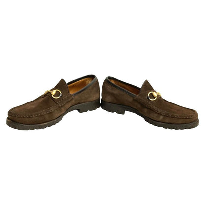 Gucci Tom Ford Era Suede Horsebit Loafers Brown Spring Summer Fall Winter — view 4
