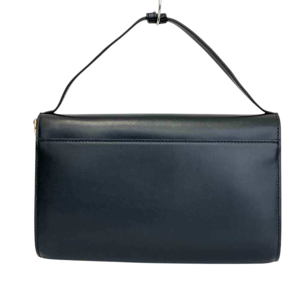 Gucci Zumi Leather Chain Shoulder Bag Black — view 3
