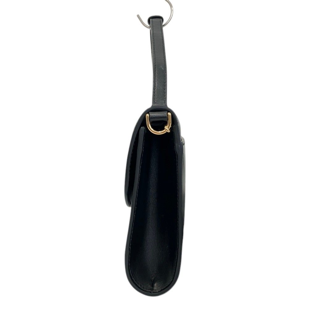 Gucci Zumi Leather Chain Shoulder Bag Black — view 2
