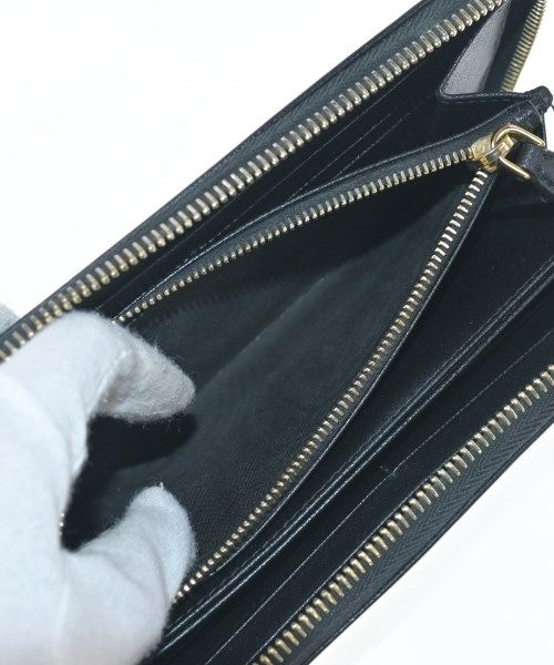 Prada Saffiano Round Zip Wallet Coin Purse — view 4