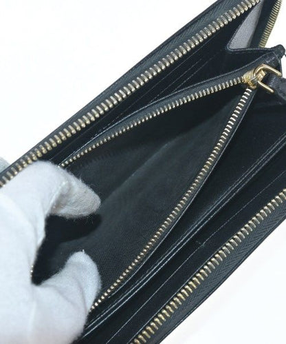 Prada Saffiano Round Zip Wallet Coin Purse — view 4