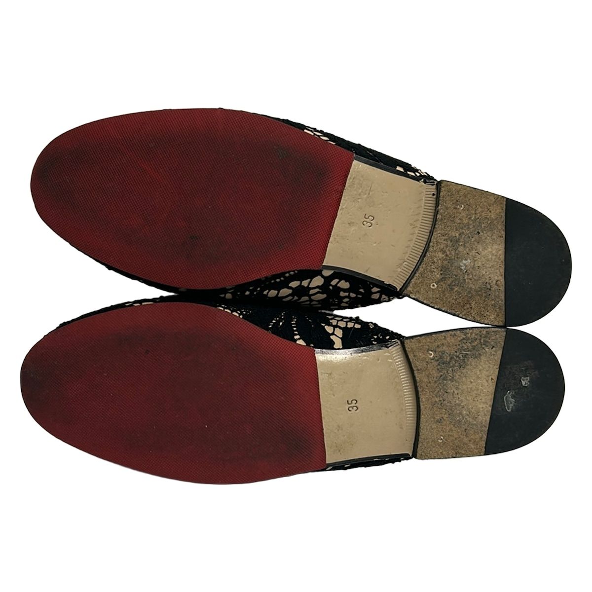 Gucci Sandals Princestown Beige Black Matelasse Horsebit Leather — view 4