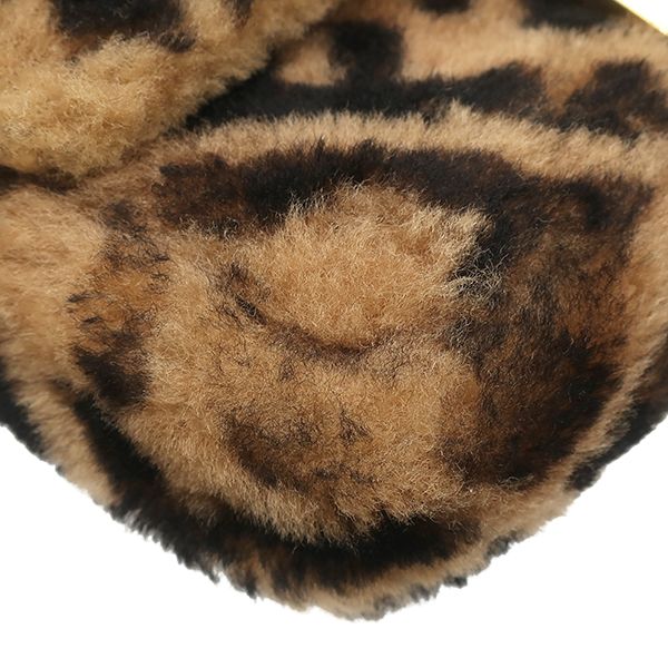 Fendi 2-Way Mini Baguette Fur Leather Brown Gold Zucca Pattern Chain Shoulder — view 4