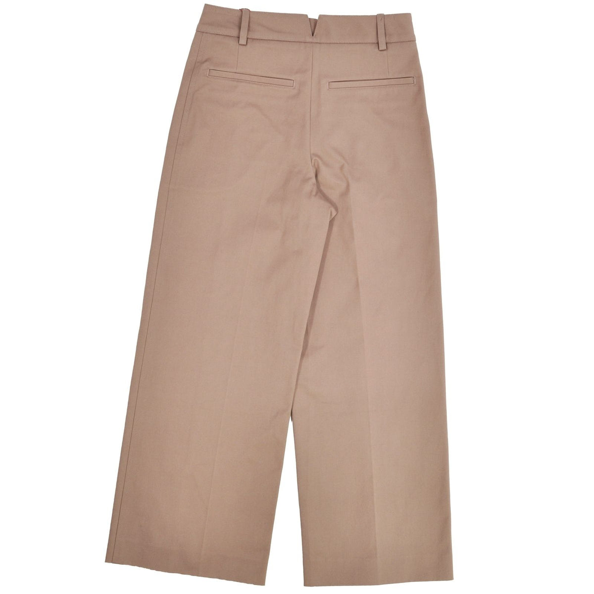Hermes Pants Long Wide Cotton Beige 32 — view 4