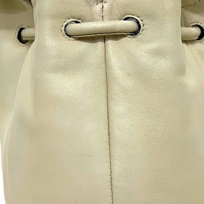 Loewe Mini Shoulder Bag Pochette Flower Flamenco Leather Ivory Multicolor — view 7