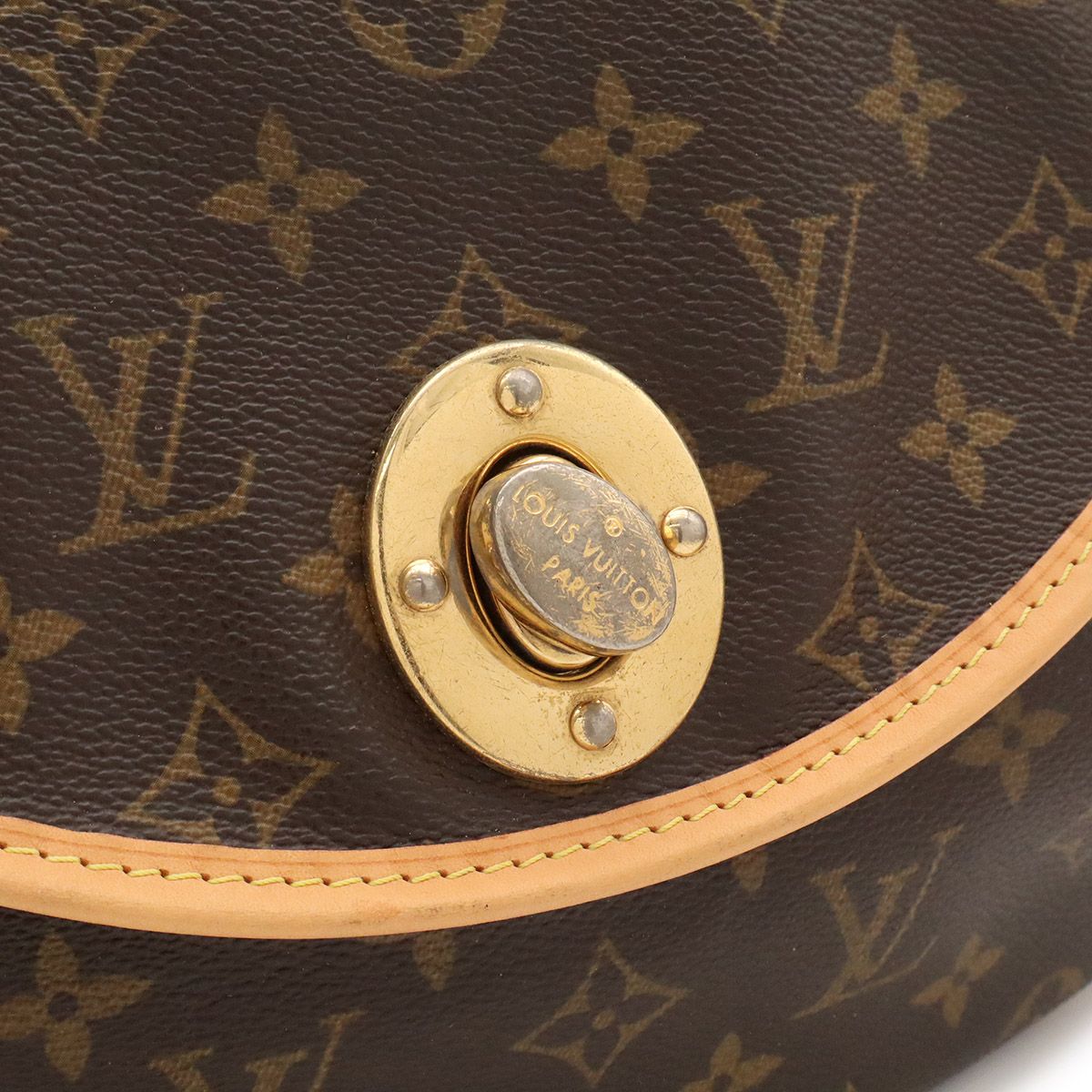 Louis Vuitton Monogram Tulum GM Shoulder Bag — view 7
