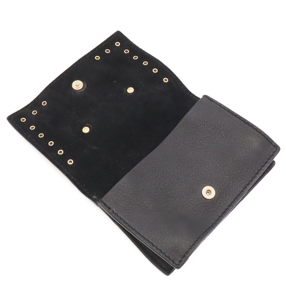 Versace Gianni Medusa Belt Pouch Waist Bag Leather Black Gold — view 7