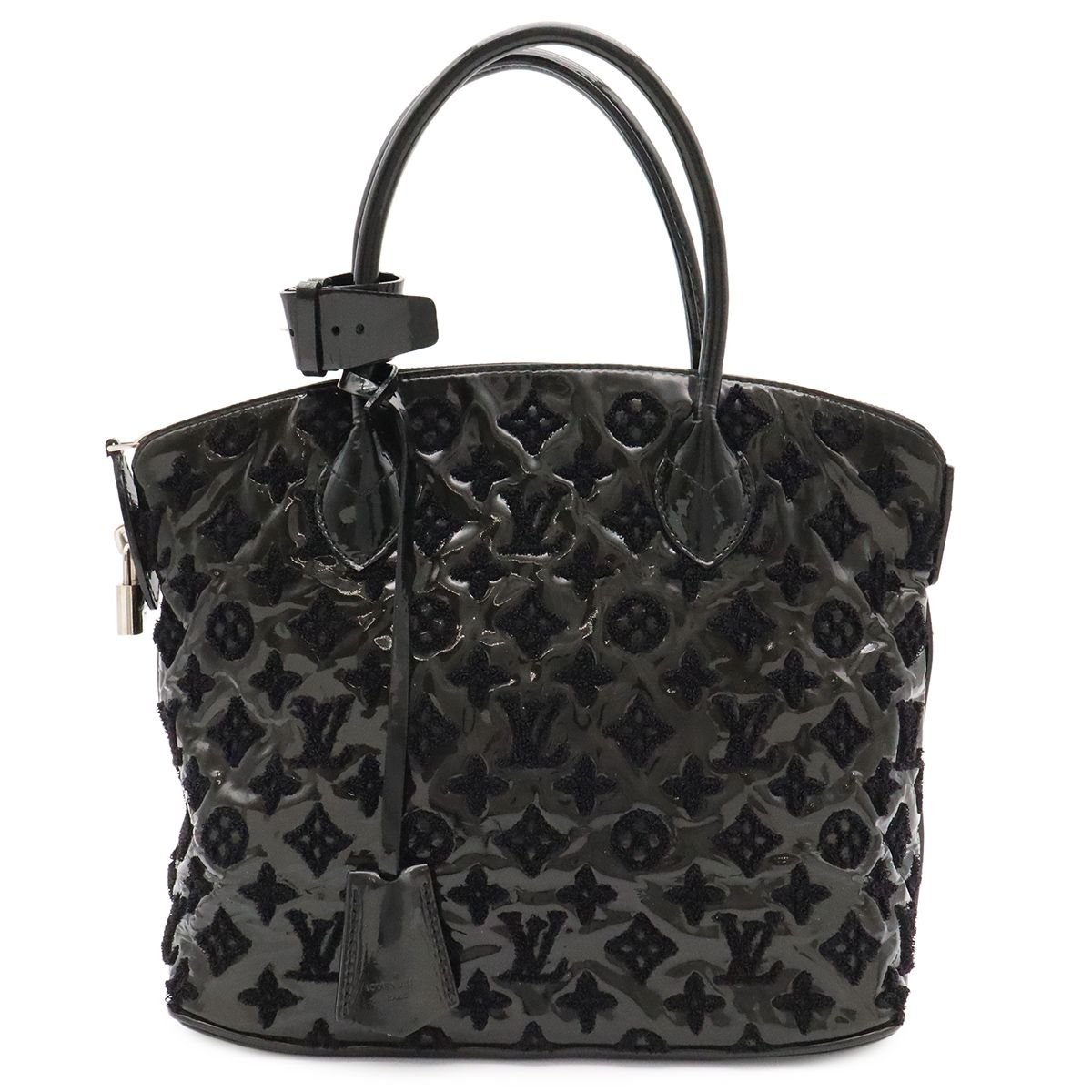 Louis Vuitton Monogram Lockit Boucle Tote Bag Noir Black