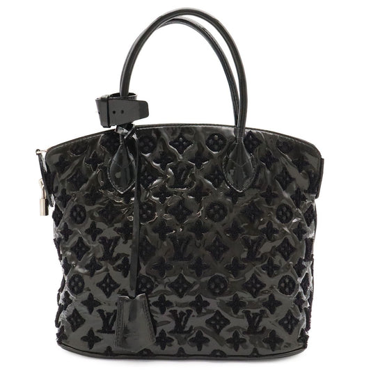 Louis Vuitton Monogram Lockit Boucle Tote Bag Noir Black