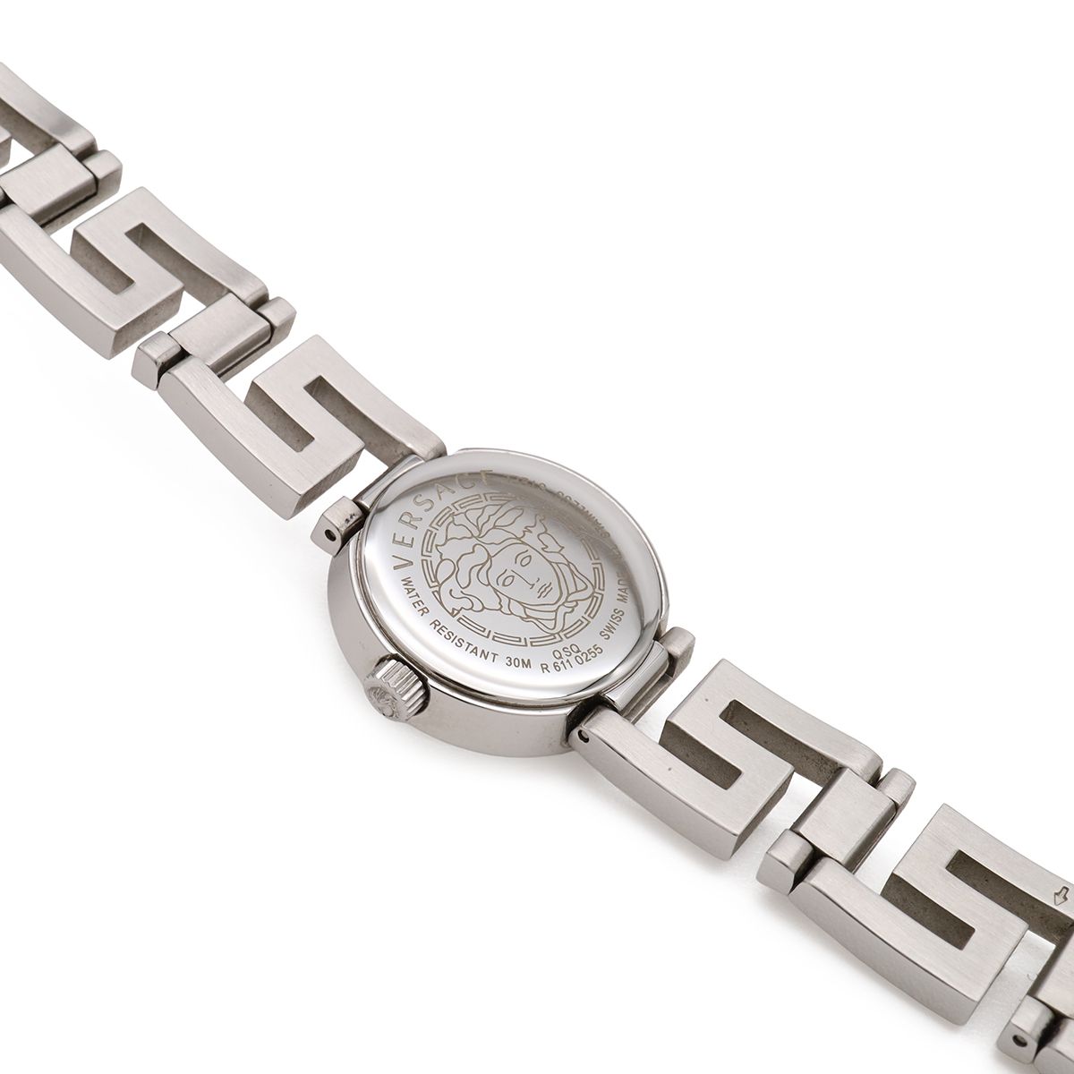 Versace Mendros Medusa Black Dial SS Quartz Watch — view 6