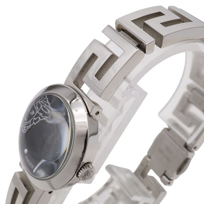 Versace Mendros Medusa Black Dial SS Quartz Watch — view 5