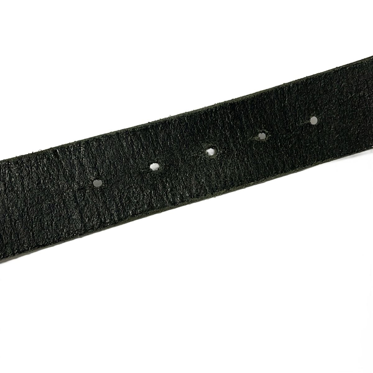 Dolce & Gabbana Belt Black Silver Gold Leather — view 5